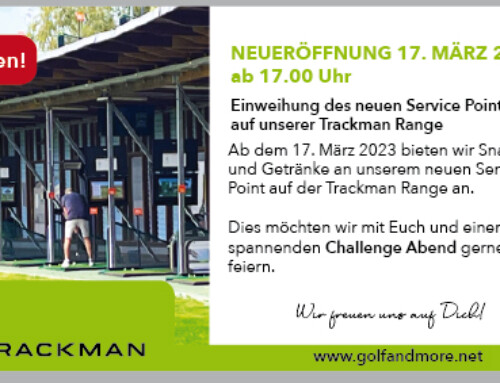 Trackman Range Challenge am 17.03.2023 ab 17 Uhr bei Golf&more