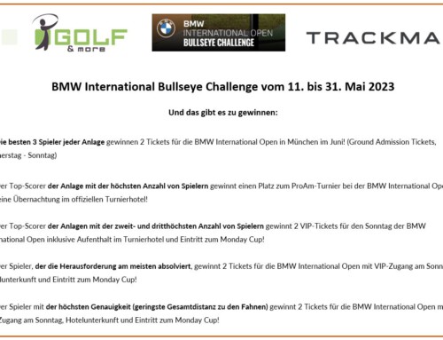 BMW International Bullseye Challenge vom 10. – 31. Mai 2023 bei Golf&more