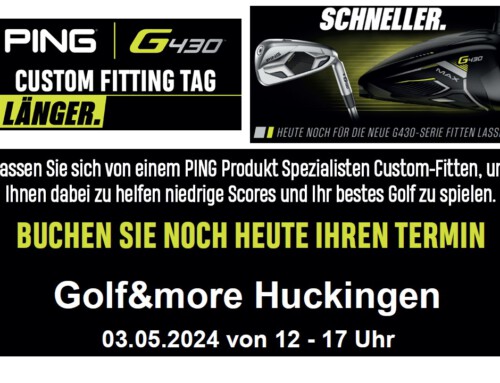 Ping Fitting Tag am 03.05.2024