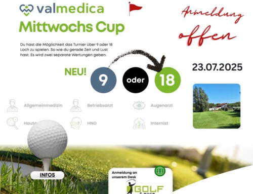 NEU im Turnierkalender / valmedica Cup 2025