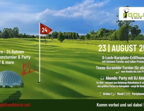 24 Jahre Golf&more – Wir feiern mit euch