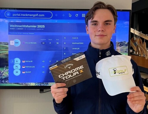 Herzlichen Glückwunsch an unseren Turniersieger Oscar Herrem!