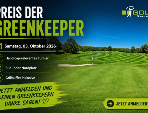 Greenkeeper Cup am 03.10.2026. Jetzt anmelden!